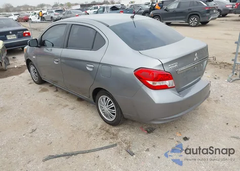 2020 Mitsubishi Mirage G4 Es z USA, uszkodzony, nr VIN ML32F3FJ6LHF09868